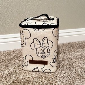 Petunia Pickle Bottom Sketchbook Minnie and Mickey Bottle Bag (Cool Pixel Plus)
